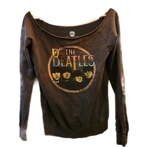 Brown Beatles Sweatshirt